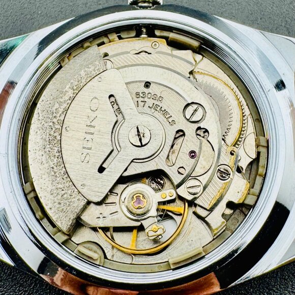 Vintage Seiko 5 Automatic 6309A Japanese Movement 17J D/D Men's Wrist Watch - Picture 14 of 15